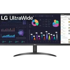 LG ULTRAWIDE MONITOR 34 LED IPS ULTRAWIDE FULLHD 100HZ FREESYNC - RESPUESTA 5MS - ANGULO DE VISION 178º - AJUSTABLE EN ALTURA - 21:9 - HDMI, DISPLAYPORT - VESA 100X100MM