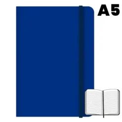 LIBRETA COSIDA CAMPUS UNIVERSITY A5 RAYADO HORIZONTAL AZUL