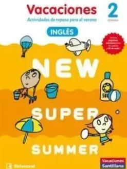 LIBRO DE VACACIONES NEW SUPER SUMMER 2º PRIMARIA (BOOK+AUDIO)
