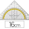LIDERPAPEL ESCUADRA DE GEOMETRIA 16 CM CS59100