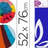 LIDERPAPEL PAPEL SEDA 5 HOJAS 052CMX076CM AZUL MEDIO CS36072
