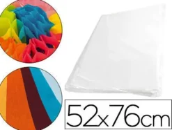 LIDERPAPEL PAPEL SEDA 500 HOJAS 052CMX076CM BLANCO CS05745