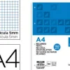 LIDERPAPEL RECAMBIO LIDERPAPEL A4 100 HOJAS 100G/M2 CUADRO 5MM CON MARGEN 4 TALADROS CS29104