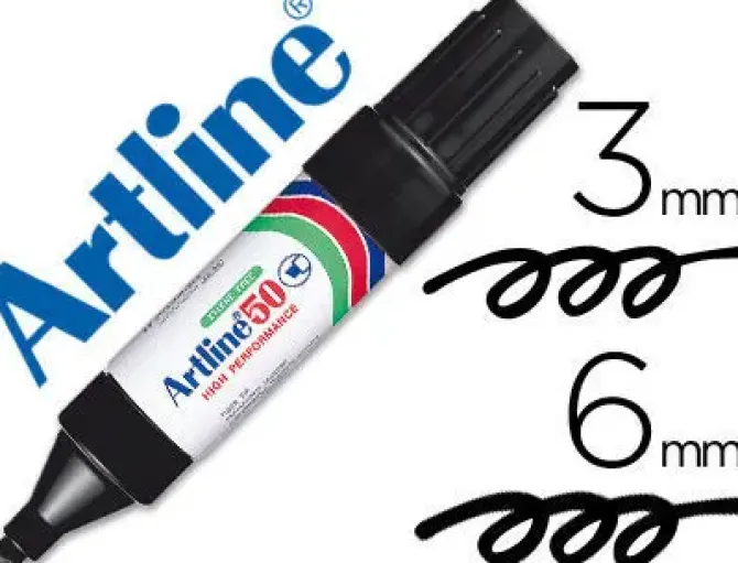 LIDERPAPEL ROTULADOR ARTLINE EK-050 PERMANENTE COLOR NEGRO CS07014