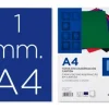 LIDERPAPEL TAPAS ENCUADERNACION CARTON 1MM AZUL PAQUE DE 50U. CS64091