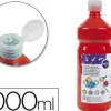 LIDERPAPEL TEMPERA LIQUIDA LAVABLE 1000 ML ROJO CS59217
