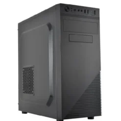 L-LINK ATRIA CAJA MICRO ATX - FUENTE DE ALIMENTACION 500W - CAPACIDAD PARA 3 DISCOS DUROS - 1X USB 3.0, 2X USB 2.0, 1X HD AUDIO/MIC - COLOR NEGRO