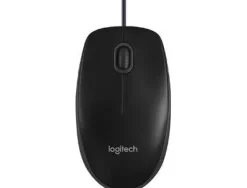 LOGITECH B100 RATON USB 800DPI - 3 BOTONES - USO AMBIDIESTRO - CABLE DE 1.80M - COLOR NEGRO