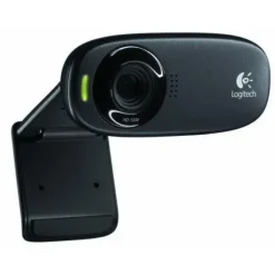 LOGITECH C310 WEBCAM HD 720P - 5MPX - USB 2.0 - MICROFONO INTEGRADO - ANGULO DE VISION 60º - ENFOQUE FIJO - CABLE DE 1.50 - COLOR NEGRO