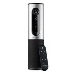 LOGITECH CONFERENCECAM CONNECT SISTEMA DE VIDEOCONFERENCIAS PORTATIL WEBCAM HD 1080P - USB 2.0 - BLUETOOTH - MICROFONOS Y ALTAVOZ INTEGRADOS - ENFOQUE AUTOMATICO - ANGULO DE VISION 90º - COLOR NEGRO/P