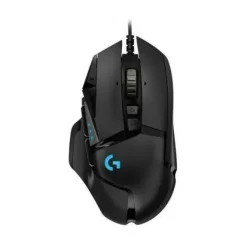 LOGITECH G502 HERO RATON USB 16000DPI - 10 BOTONES PROGRAMABLES - ILUMINACION LED - USO DIESTRO - CABLE DE 2.10M - COLOR NEGRO