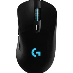 LOGITECH G703 LIGHTSPEED RATON INALAMBRICO USB 16000DPI - 5 BOTONES - PESO AJUSTABLE - ILUMINACION LED - USO DIESTRO - COLOR NEGRO