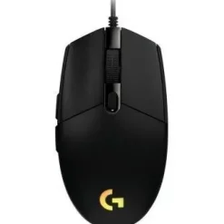 LOGITECH G203 LIGHTSYNC RATON USB 8000DPI - 5 BOTONES PROGRAMABLES - ILUMINACION RGB LIGHTSYNC - USO DIESTRO - CABLE DE 2.10M - COLOR NEGRO