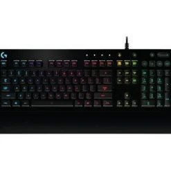 LOGITECH G213 PRODIGY TECLADO GAMING USB - RETROILUMINACION RGB - RESISTENTE A SALPICADURAS - REPOSAMUÑECAS - CABLE DE 1.80M - COLOR NEGRO