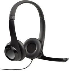 LOGITECH H390 AURICULARES CON MICROFONO PLEGABLE USB - DIADEMA AJUSTABLE - ALMOHADILLAS ACOLCHADAS - CONTROLES EN CABLE - CABLE DE 2.33M - COLOR NEGRO