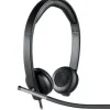 LOGITECH H650E AURICULARES CON MICROFONO USB - MICROFONO PLEGABLE - ALMOHADILLAS ACOLCHADAS - CONTROLES EN CABLE - COLOR NEGRO