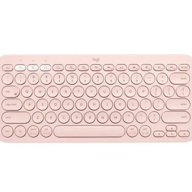 LOGITECH K380 TECLADO INALAMBRICO BLUETOOTH - HASTA 3 DISPOSITIVOS SIMULTANEAMENTE - COLOR ROSA