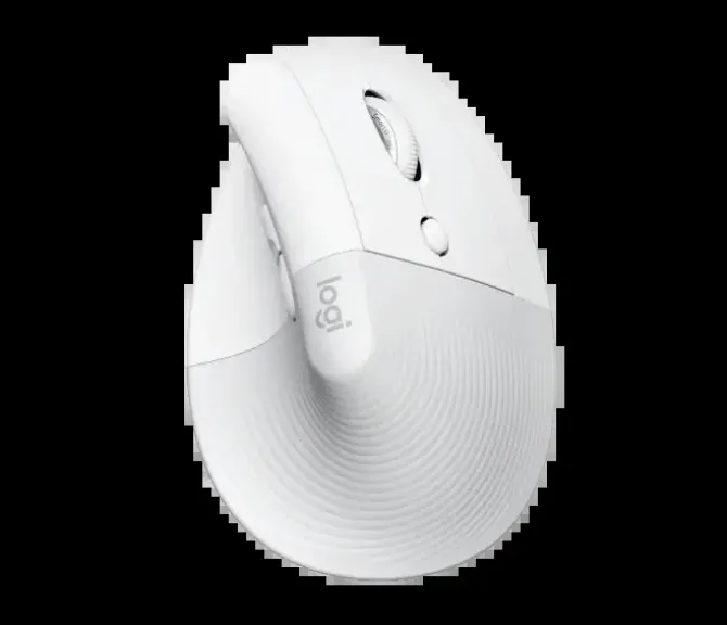 LOGITECH LIFT RATON VERTICAL BLUETOOTH E INALAMBRICO USB 4000DPI - 5 BOTONES - USO DIESTRO - COLOR BLANCO