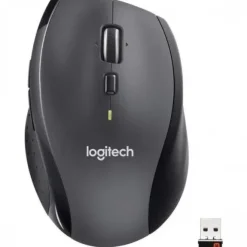 LOGITECH M705 MARATHON RATON INALAMBRICO USB 1000DPI - 6 BOTONES - USO DIESTRO - COLOR NEGRO/GRIS OSCURO
