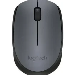 LOGITECH M170 RATON INALAMBRICO 1000DPI - 3 BOTONES - USO AMBIDIESTRO - COLOR GRIS/NEGRO