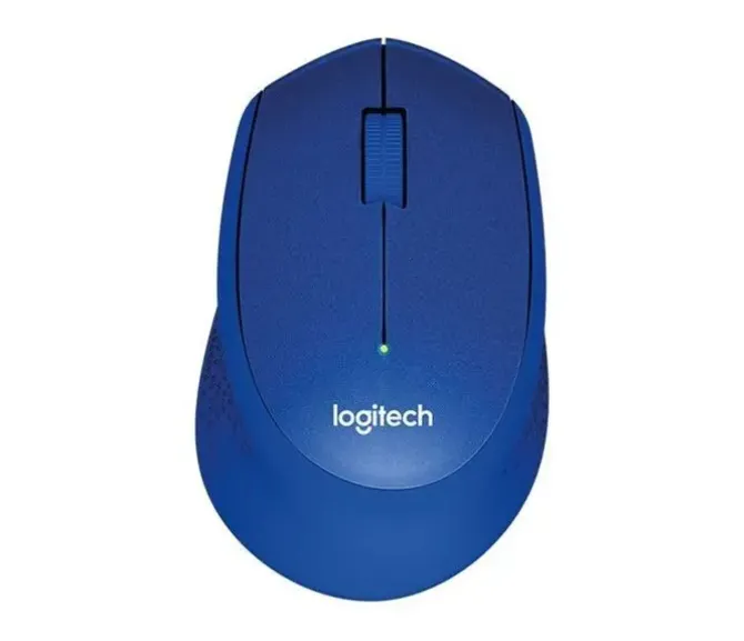 LOGITECH M330 SILENT PLUS RATON INALAMBRICO 1000DPI - SILENCIOSO - 3 BOTONES - USO DIESTRO - COLOR AZUL