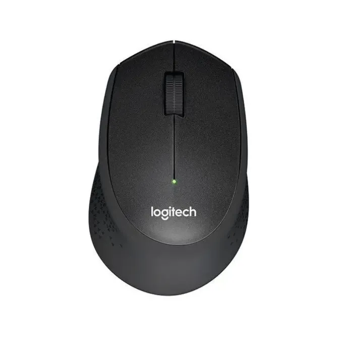 LOGITECH M330 SILENT PLUS RATON INALAMBRICO USB 1000DPI - SILENCIOSO - 3 BOTONES - USO DIESTRO - COLOR NEGRO