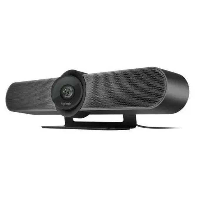 LOGITECH MEETUP WEBCAM PROFESIONAL PARA STREAMING ULTRA HD 4K BLUETOOTH - MICROFONOS Y ALTAVOCES INTEGRADOS - CAMPO DE VISION 120º - COLOR NEGRO