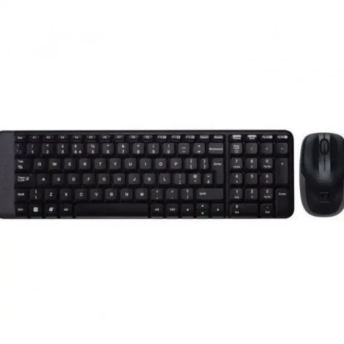 LOGITECH MK220 PACK INALAMBRICO TECLADO K220 + RATON M150 3 BOTONES - USO AMBIDIESTRO - PORTUGUES