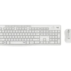 LOGITECH MK295 PACK INALAMBRICO TECLADO + RATON 1000DPI 3 BOTONES - TECLAS Y BOTONES SILENCIOSOS - USO AMBIDIESTRO - COLOR BLANCO