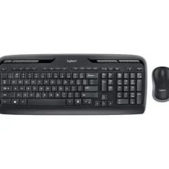LOGITECH MK330 PACK INALAMBRICO TECLADO MULTIMEDIA + RATON 3 BOTONES - USO AMBIDIESTRO - COLOR NEGRO