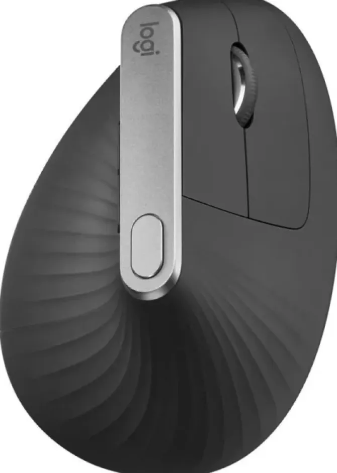 LOGITECH MX VERTICAL RATON ERGONOMICO AVANZADO 4000DPI - ANGULO VERTICAL DE 57º - 4 BOTONES PROGRAMABLES - USO DIESTRO - COLOR NEGRO