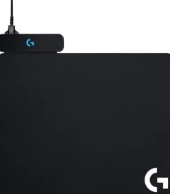 LOGITECH POWERPLAY BASE CON SISTEMA DE CARGA INALAMBRICA PARA RATON - COMPATIBLE CON G703/G903 - INCLUYE 2 ALFOMBRILLAS RIGIDA Y FLEXIBLE - ILUMINACION RGB DEL LOGOTIPO - 32X34X0.2CM - CABLE DE 1.83M