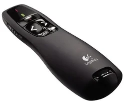 LOGITECH R400 PRESENTADOR LASER INALAMBRICO - RADIO DE ACCION 15M - COLOR NEGRO
