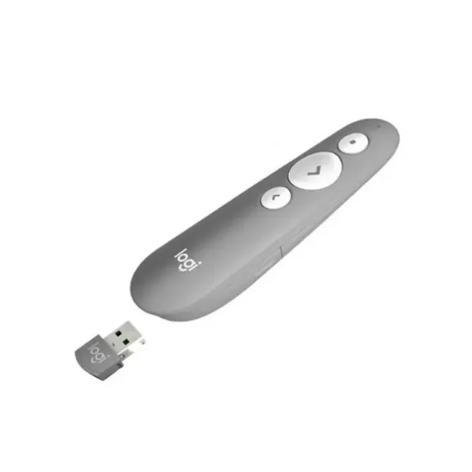 LOGITECH R500S PRESENTADOR LASER INALAMBRICO - AMPLIA COMPATIBILIDAD - RADIO DE ACCION 20M