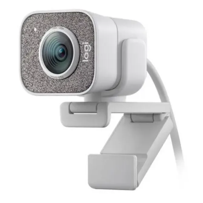 LOGITECH STREAMCAM WEBCAM FULL HD 1080P USB-C - CAMPO DE VISION 78º - ENFOQUE AUTOMATICO - CABLE DE 1.50M - COLOR BLANCO