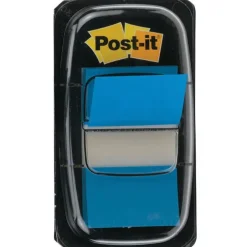 3M MMM BANDERITAS POST-IT 25,4X43,1 AZUL 50U 680-2 MAK001225