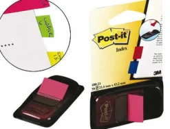 3M MMM BANDERITAS POST-IT 25,4X43,1 ROSA VIVO 680-21 MAK029720
