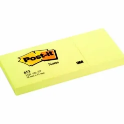 3M MMM NOTA ADH.POST-IT 38X51 100H AMARILLO. 653 MAK029767