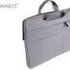 MALETIN PARA PORTATIL Q-CONNECT 15,6" CON ASAS RETRACTILES CREMALLERA 3 BOLSILLOS EXTERIORES GRIS