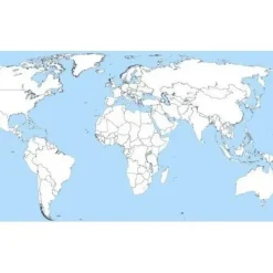 MAPAS MUDOS MAPAMUNDI 13 00165513 MAK655019