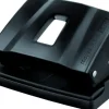 MAPED ESSENTIALS METAL PERFORADORA DE SOBREMESA - 2 AGUJEROS - REGLETA MULTI-FORMATOS - HASTA 25 HOJAS A LA VEZ - COLOR NEGRO