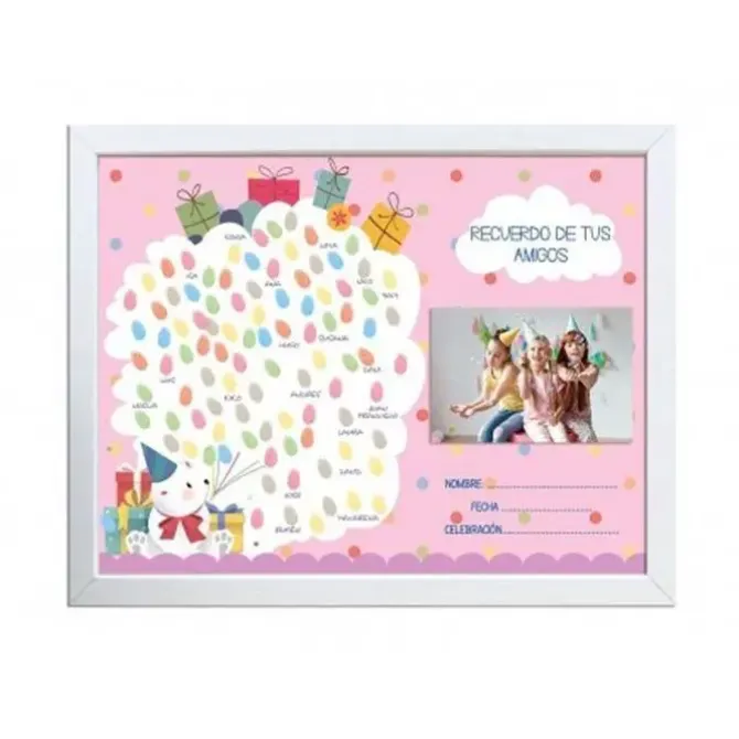 MARCO HUELLA CUMPLE NIÑA 42550 42550 MAK680123