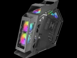 MARS GAMING CONTROLADORA CHROMA ARGB - MEDIDA EN MM: 540X234X500 - ILUMINACION ADDRESSABLE RGB + 39 MODOS DE LUZ - DOBLE VENTANA CRISTAL TEMPLADO - MICRO-ATX CON INTERIOR XL - COMPATIBILIDAD CON PLACA
