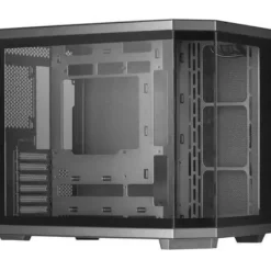 MARS GAMING CUSTOM MC-3TCORE CAJA GAMING - TRIPLE CRISTAL TEMPLADO - SOPORTE 10 VENTILADORES - PLACAS BASE CONECTOR INVERSO - USB-C Y FILTROS ANTIPOLVO MAGNETICOS - COLOR NEGRO