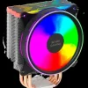 MARS GAMING MCPUXU9 DISIPADOR CPU - DOBLE TORRE - VENTILADORES HIBRIDOS ULTRASILENCIOSOS - 9 HEATPIPES DE COBRE - HCT ULTRA HASTA 400W TDP - NEGRO - COLOR NEGRO