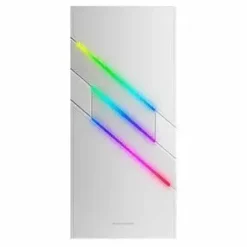 MARS GAMING MC-U3 CAJA ARGB - ILUMINACION ARGB CON 16 MODOS - VENTANA DE CRISTAL TEMPLADO - SOPORTE PARA 6 VENTILADORES - COMPATIBLE CON PLACAS ATX - COLOR BLANCO