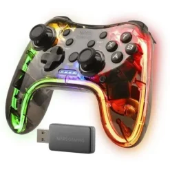 MARS GAMING MGP-24 CONTROLADOR INALAMBRICO - CONEXION 2.4GPRO - VIBRACION HAPTICA DUAL - 20 BOTONES TACTILES - COMPATIBILIDAD MULTIPLATAFORMA - COLOR VARIOS