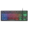 MARS GAMING MK023 TECLADO GAMING - TECNOLOGIA H-MECH RED - ILUMINACION FRGB LED - ANTI-GHOSTING - COMPATIBILIDAD UNIVERSAL - ESTRUCTURA ROBUSTA - COLOR NEGRO