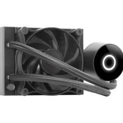 MARS GAMING ML-PRO120 REFRIGERACION LIQUIDA PROFESIONAL - TDP 220W - ANILLO DE ILUMINACION BLANCO - VENTILADOR ULTRASILENCIOSO - COMPATIBILIDAD UNIVERSAL - COLOR NEGRO