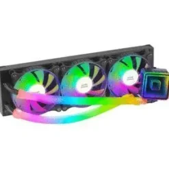 MARS GAMING ML-ULTRA360 REFRIGERACION LIQUIDA - 650W TDP - TECNOLOGIA OPTI-CHAMBER 3RD GEN - ILUMINACION ARGB - VENTILADORES SILENCIOSOS FDB - COLOR NEGRO